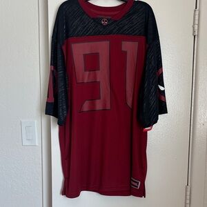 Marvel Red and Black Deadpool Jersey